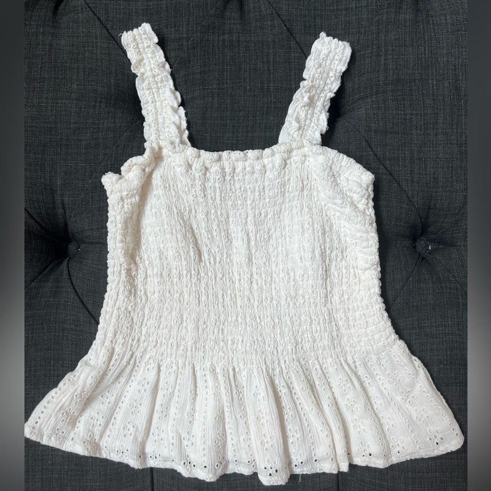 Hollister ruched top